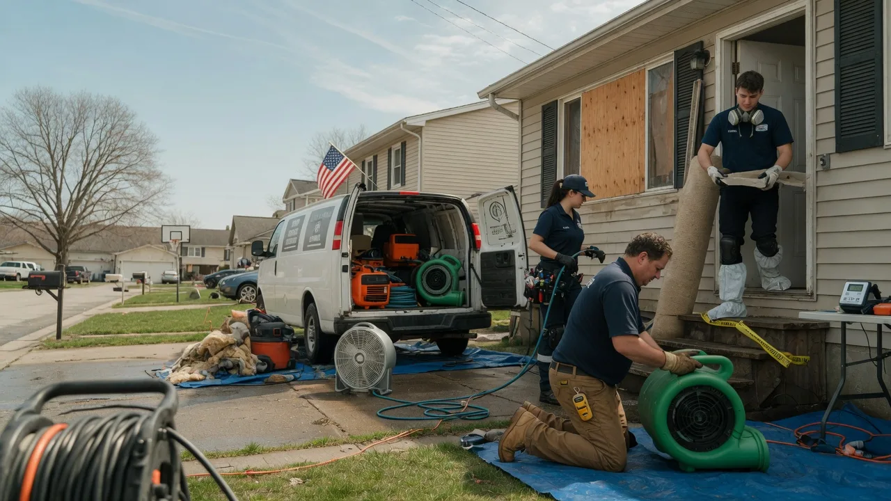 Water Damage Restoration in Union Bridge, MD near me